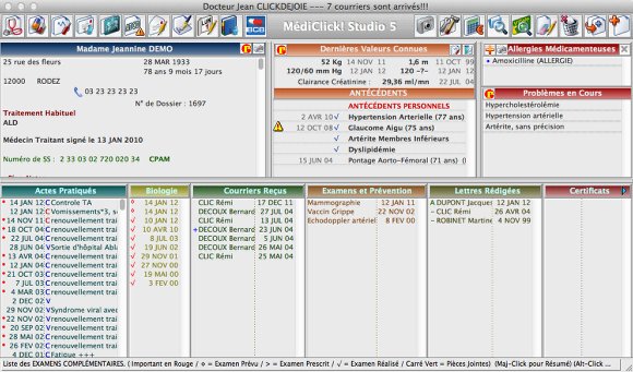 ASPECT DU DOSSIER PATIENT